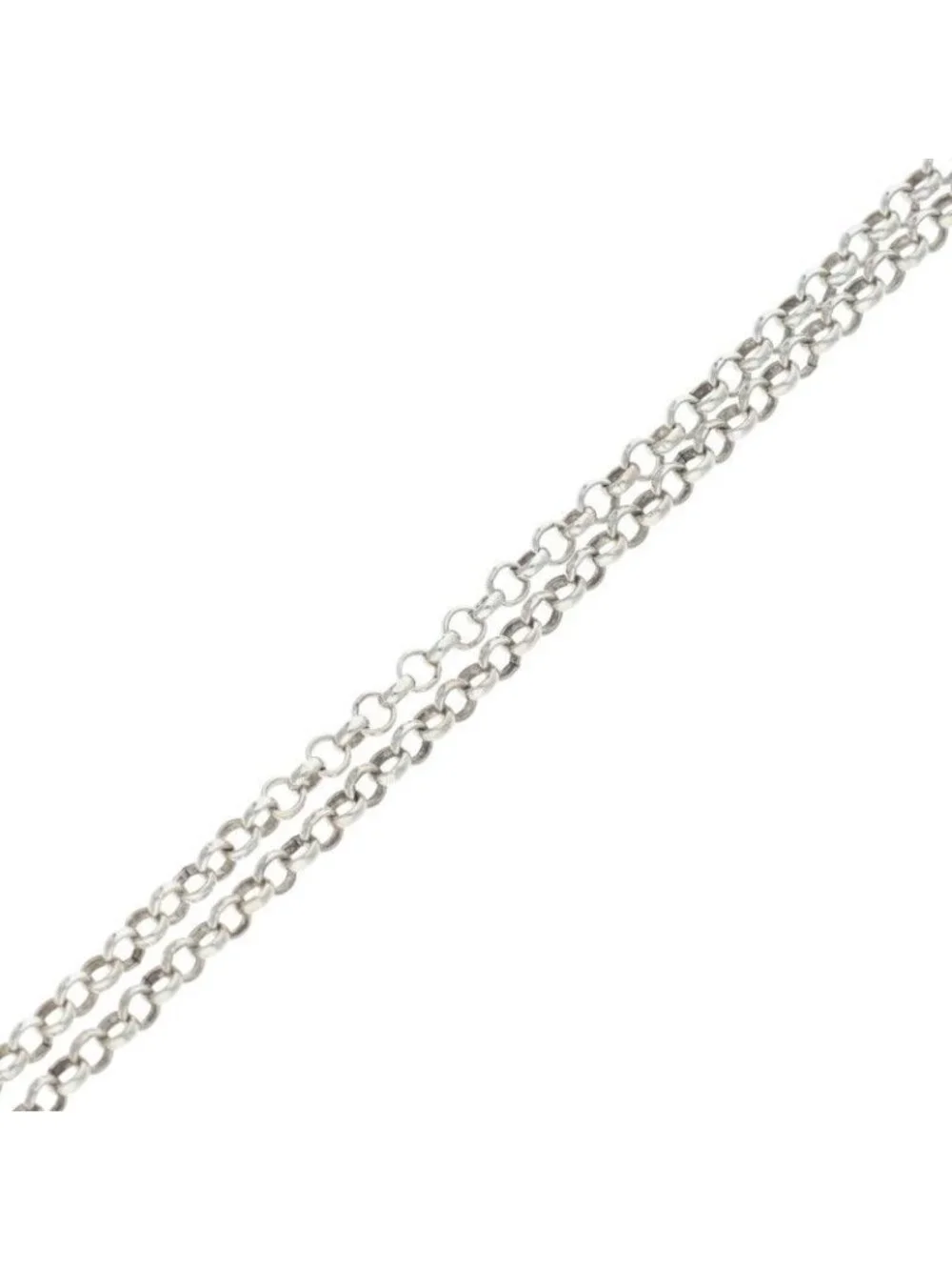 Chrome Hearts Neckchain Roll Chain Silver Necklace